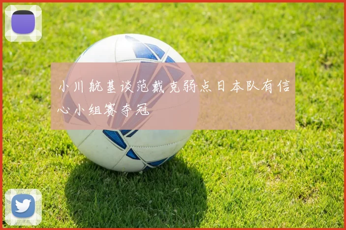 小川航基谈范戴克弱点日本队有信心小组赛夺冠