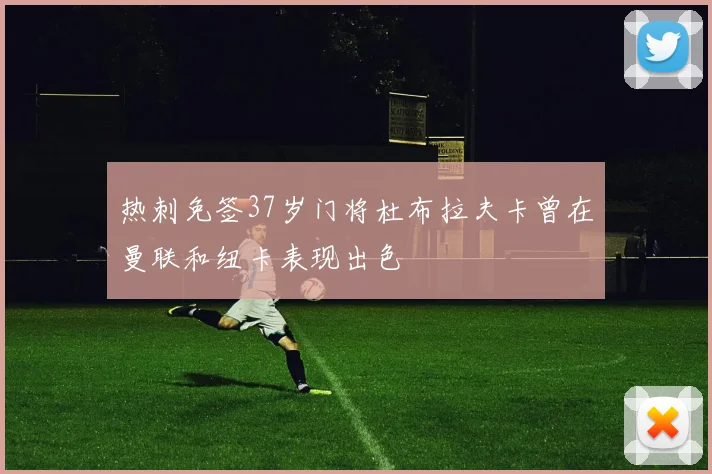 热刺免签37岁门将杜布拉夫卡曾在曼联和纽卡表现出色
